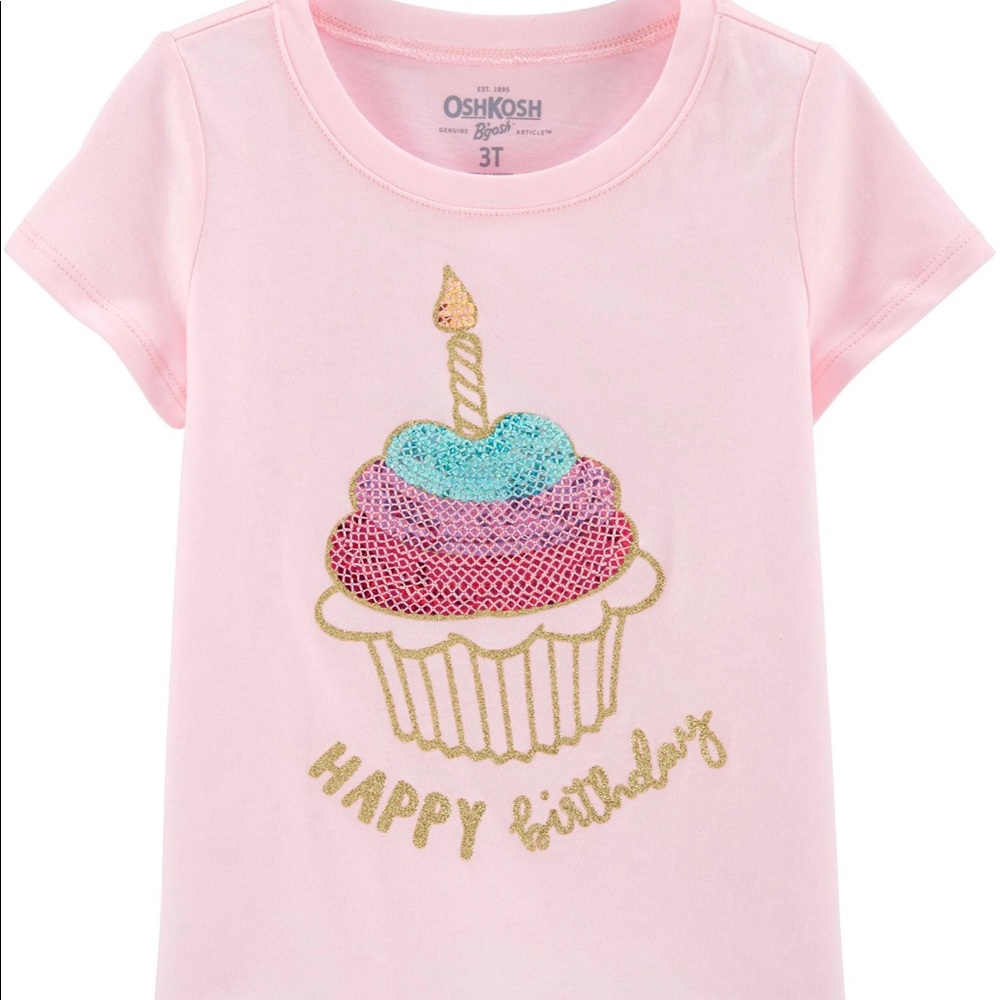 Birthday Sequin Tee